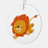 Fast Cute Cartoon Lion Ornament (Links)