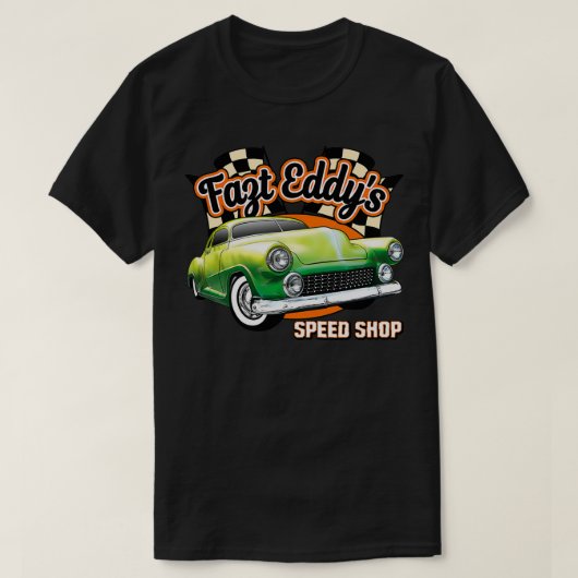 Fast Eddys Speed Shop T-shirt (Design voorkant)