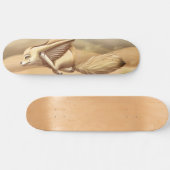 Fast Fennec Fox skateboard (Horizontaal)