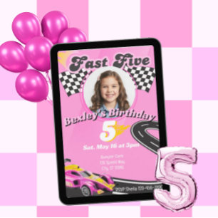 Fast Five, Picture Pink Racing 5e verjaardag Kaart