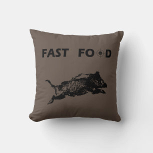 Fast food boar hunting kussen