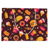 Fast Food Gift Bag Groot Cadeauzakje (Achterkant)