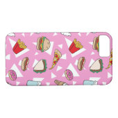 Fast Food Hoesje-Mate iPhone Case (Achterkant (Horizontaal))