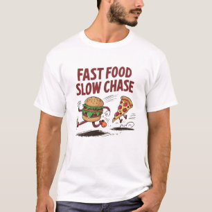 fast food-jacht t-shirt