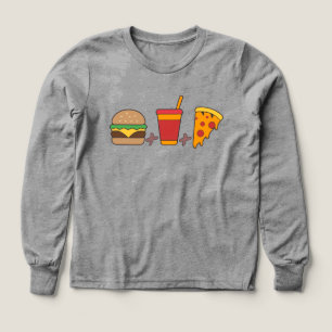 Fast-Food Trio: Burger, Frisdrank, Pizzapunt in Ve