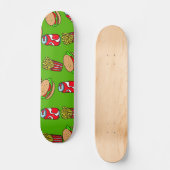 Fast Food Wallpaper Skateboard (Voorkant)