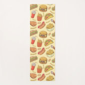Fast Food Yoga Mat (Voorkant)