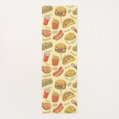 Fast Food Yoga Mat (Achterkant)