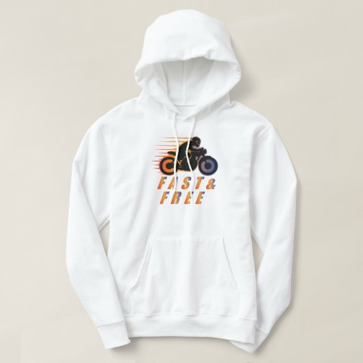 Fast & Free Hoodie (Design voorkant)