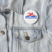 Fast Girls Round Button (In situ)