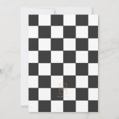 Fast One Girl's First Birthday Invitation Race Car (Dos)