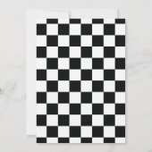 Fast One Raceauto - Uitnodiging (Achterkant)