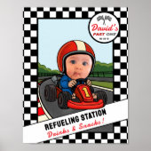 Fast ONE Refueling Station - Drinks and Snacks Poster (Voorkant)