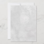 Fast One verjaardagsuitnodiging Kaart (Achterkant)