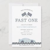 Fast One verjaardagsuitnodiging Kaart (Voorkant)