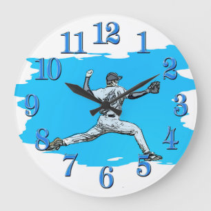 Fastball Honkbal Pitcher Grote Klok