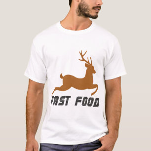 Fastfood: de originele drive-thru van de jager t-shirt