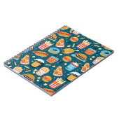 Fastfood pictogrammen:  Doodles Notitieboek (Linkerzijde)