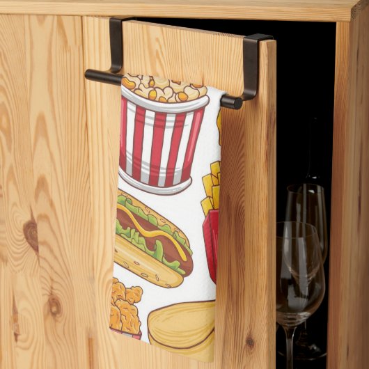 Fastfood Theedoek (Derde Gevouwen)