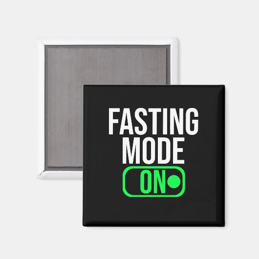 Fasting Mode On Food Fasting Switch On Magneet (Voorkant / Achterkant)
