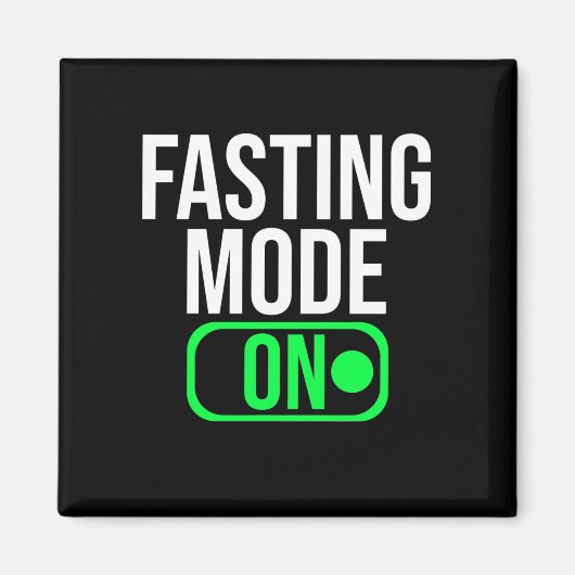 Fasting Mode On Food Fasting Switch On Magneet (Voorkant)