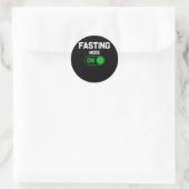 Fasting Mode op Ramadan Fasting Muslim Ramadan Ronde Sticker (Tas)