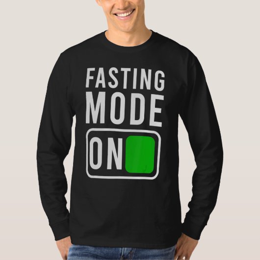 Fasting Mode op Ramadan T-shirt (Voorkant)