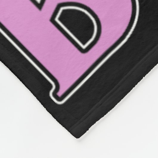 Fastpitch Funny Softll  Fleece Deken (Hoek)