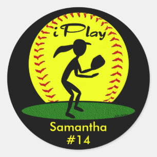 Fastpitch Softbal Stickers
