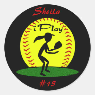 Fastpitch Softbal Stickers