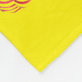 Fastpitch Softball Aangepaste naam of Tekstsport Fleece Deken (Hoek)