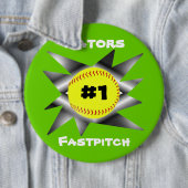 Fastpitch Softball Button (In situ)