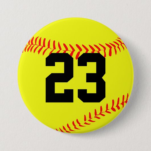 Fastpitch Softball  Button Pin (Voorkant)