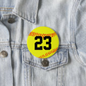 Fastpitch Softball  Button Pin (In situ)