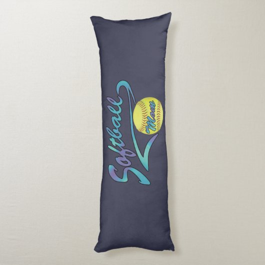 Fastpitch Softball Ma Athletic Tail Lichaamskussen (Achterkant (Verticaal))