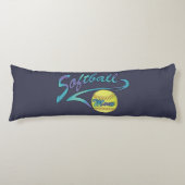 Fastpitch Softball Ma Athletic Tail Lichaamskussen (Voorkant)