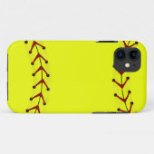 Fastpitch Softball-Modes Case-Mate iPhone Case (Achterkant (horizontaal))
