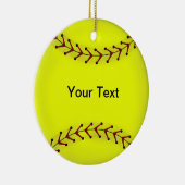Fastpitch Softball Ornament (Rechts)