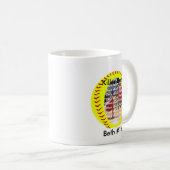 Fastpitch Softball Photo Coffee Mok (Voorkant rechts)