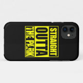 Fastpitch Softball recht buiten het park Case-Mate iPhone Case (Achterkant (horizontaal))