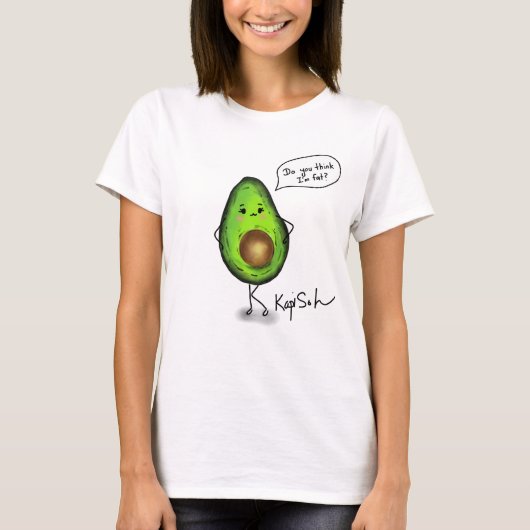 Fat Avocado T-shirt (Voorkant)