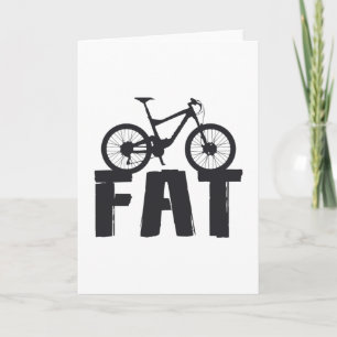 Fat Bike Fat Mountain Bike Biker Biking Love Ride Kaart