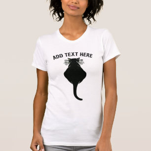 Fat Black Cat Back, modifier le texte T-shirt