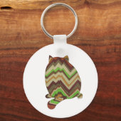 Fat Cat Back Sleutelhanger (Voorkant)