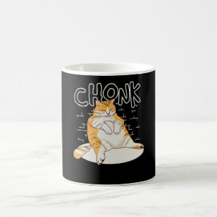 Fat Cat Chonk Scale Chonky Meme Chonker Cat Koffiemok