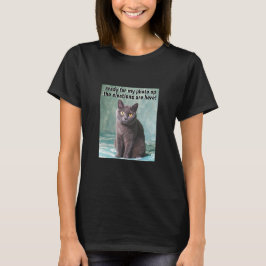 Fat Cat (donker) T-shirt