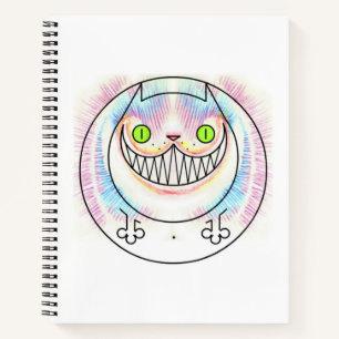 Fat Cat Happy Cat Cheshire Cat Spiral Notitieboek
