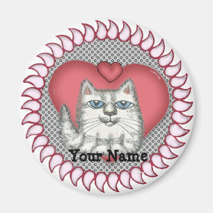 Fat Cat Hartmagneet Magneet