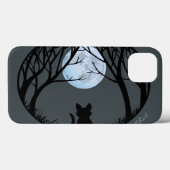 Fat Cat iPad Case Cat Lover Le Chat iPad Case (Achterkant (horizontaal))