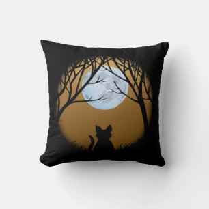 Fat Cat Pillow Fun Cat Lover Cat Decor Kussen